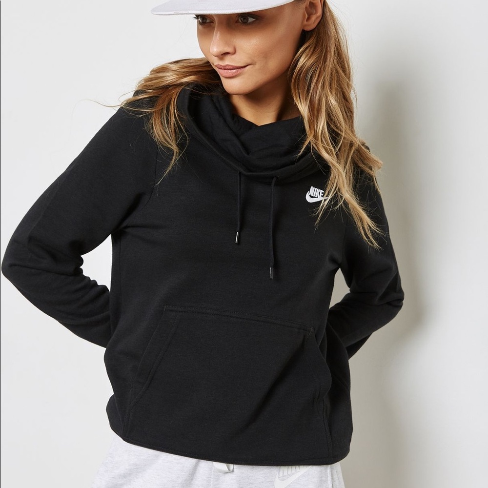 Nike Funnel Neck Fleece Hooded Pullover Sz.M